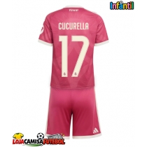 Camisa de Futebol Real Madrid Marc Cucurella #17 Equipamento Alternativo Infantil 2026-27 Manga Curta (+ Calças curtas)